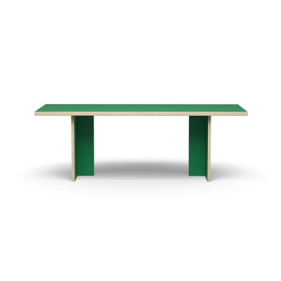 Zielony stół do jadalni 220 cm, HKLiving