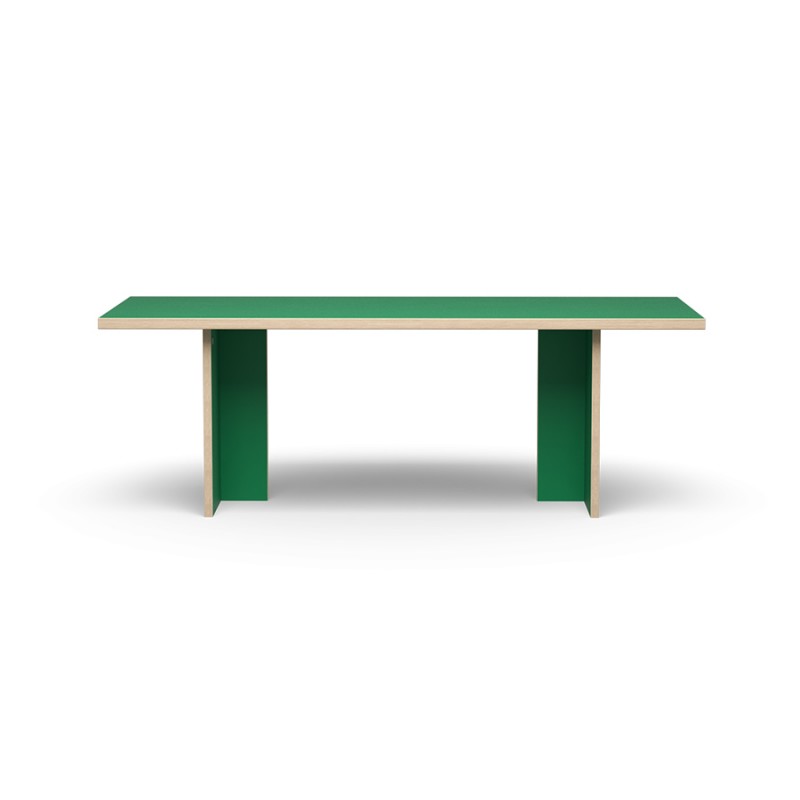 Zielony stół do jadalni 220 cm, HKLiving