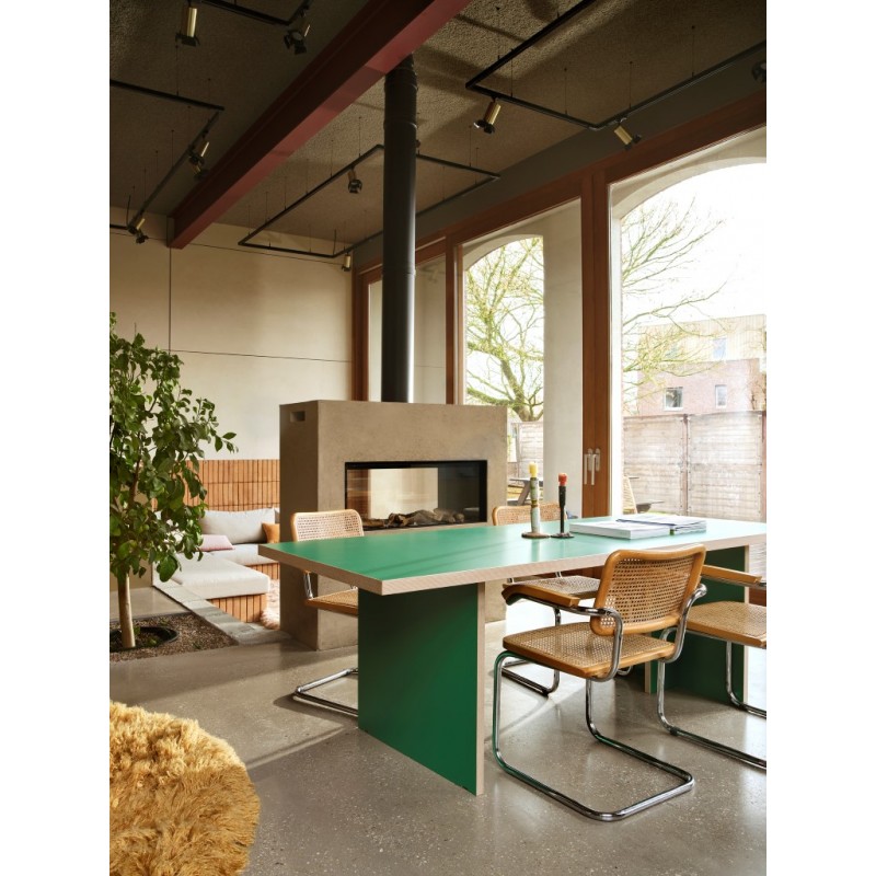 Zielony stół do jadalni 220 cm, HKLiving