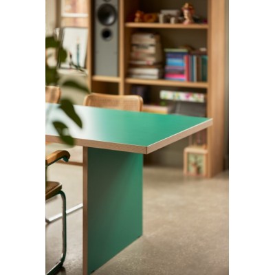 Zielony stół do jadalni 220 cm, HKLiving