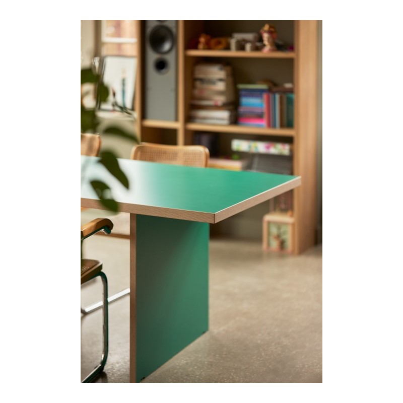 Zielony stół do jadalni 220 cm, HKLiving