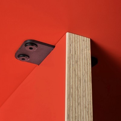 Pomarańczowy stół do jadalni 220 cm, HKLiving