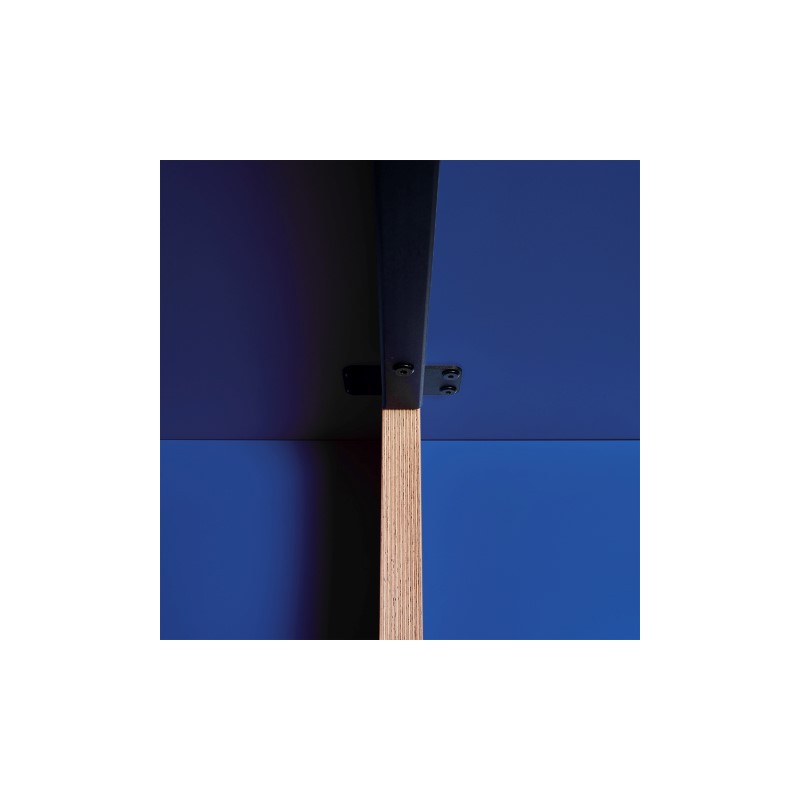 Niebieski stół do jadalni 280 cm, HKLiving