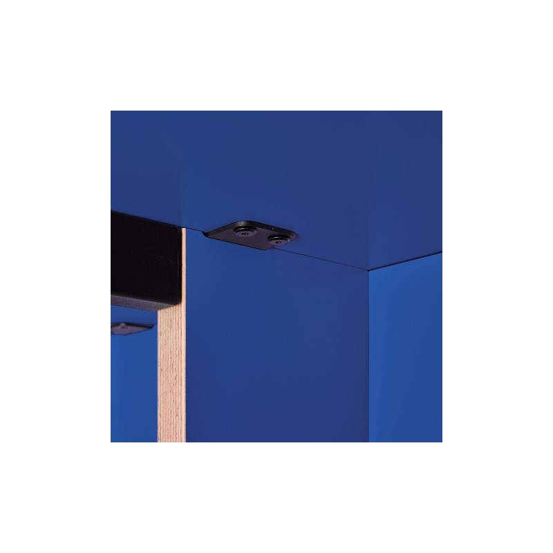 Niebieski stół do jadalni 280 cm, HKLiving