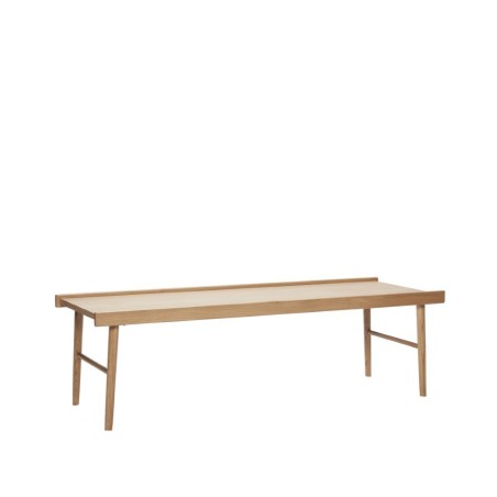Drewniany stolik kawowy do salonu 137 cm, Hübsch