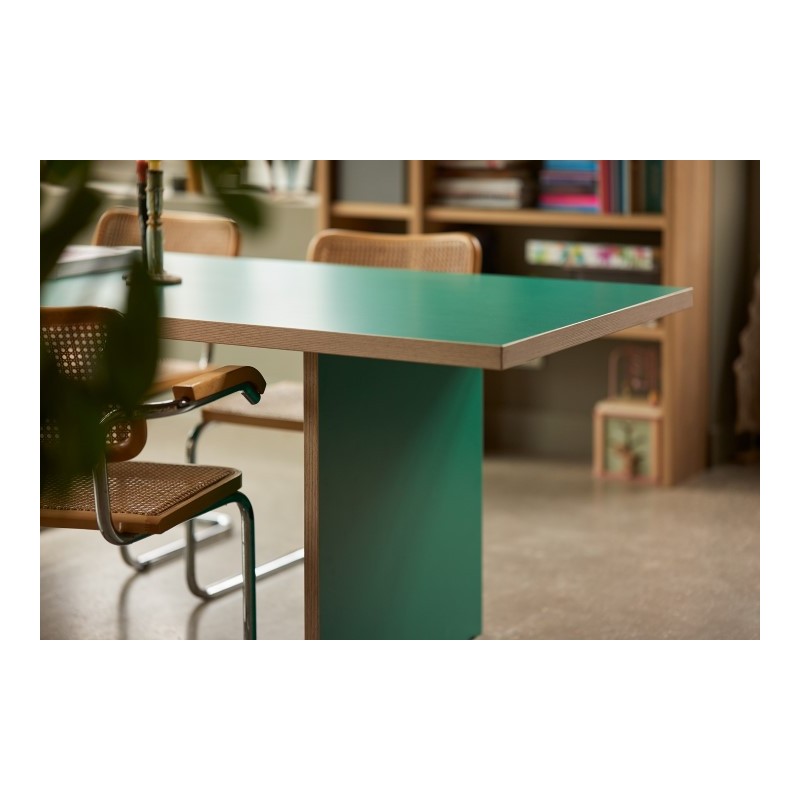 Zielony stół do jadalni 280 cm, HKLiving