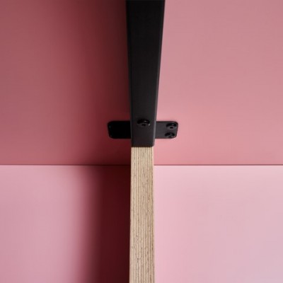 Różowy stół do jadalni 280 cm, HKLiving