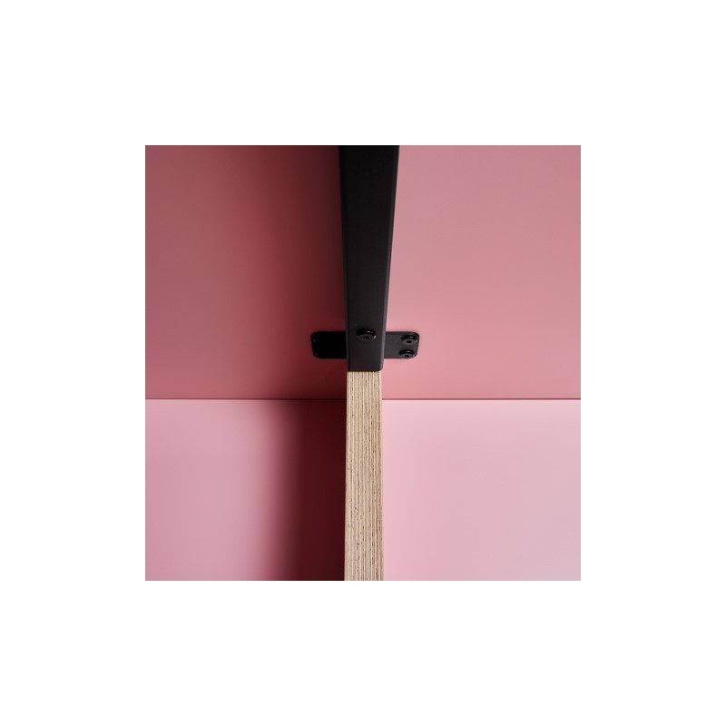 Różowy stół do jadalni 280 cm, HKLiving