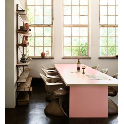 Różowy stół do jadalni 280 cm, HKLiving