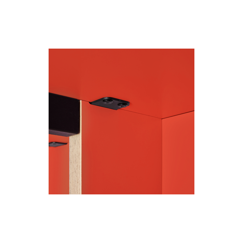 Pomarańczowy stół do jadalni 280 cm, HKLiving