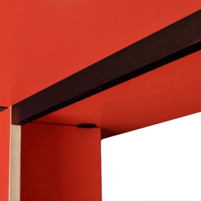 Pomarańczowy stół do jadalni 280 cm, HKLiving