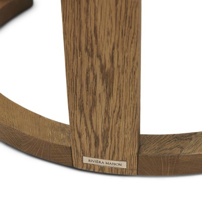 Zestaw 2 stolików kawowych Astoria S, dąb, Riviera Maison