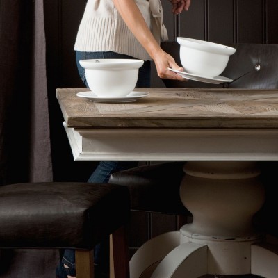 Stół do jadalni Chateau Belvedere 100x100 cm, Riviera Maison