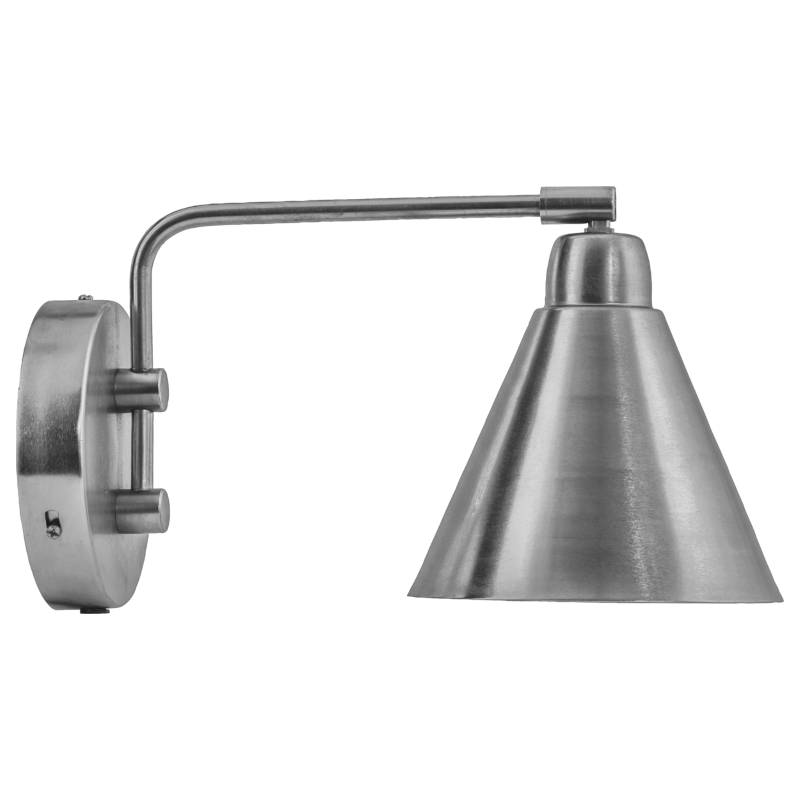 Kinkiet GAME 30 cm, szczotkowane srebro, House Doctor