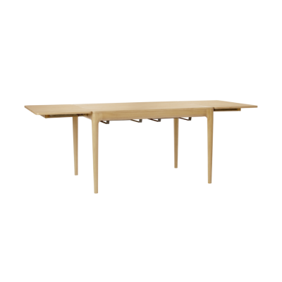 Stół rozkładany z szufladami Heart'n'Soul 120 cm, naturalny dąb, Umage