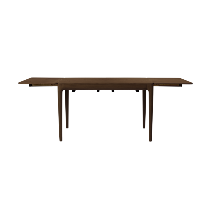 Stół rozkładany z szufladami Heart'n'Soul 120 cm, ciemny dąb, Umage