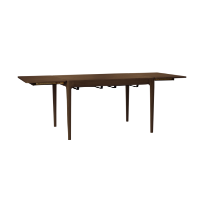 Stół rozkładany z szufladami Heart'n'Soul 120 cm, ciemny dąb, Umage