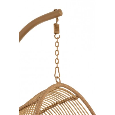 Fotel wiszący Oval, naturalny, J-Line