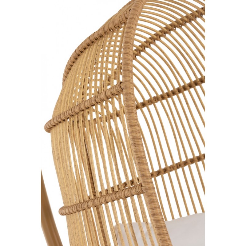 Fotel wiszący Oval, naturalny, J-Line