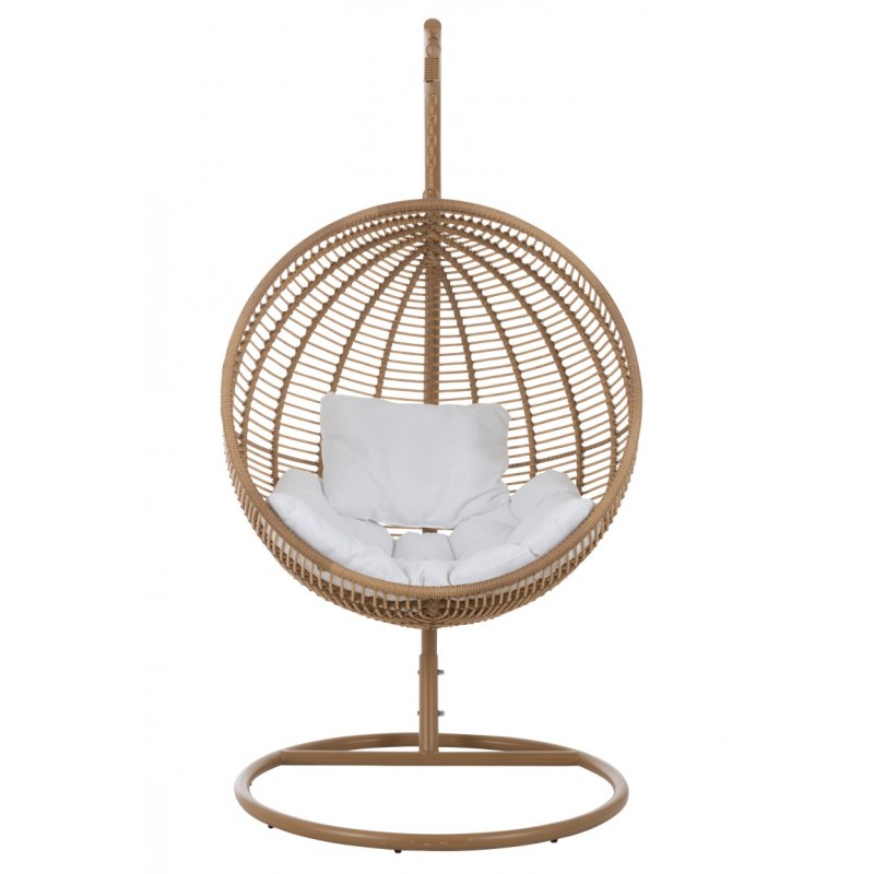 Fotel wiszący Round, naturalny, J-Line