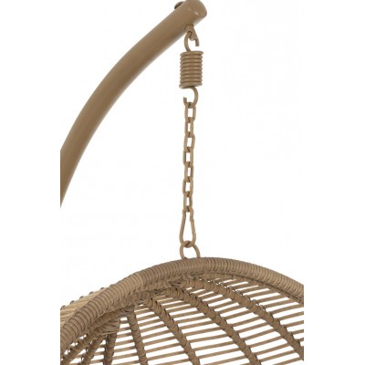 Fotel wiszący Round, naturalny, J-Line