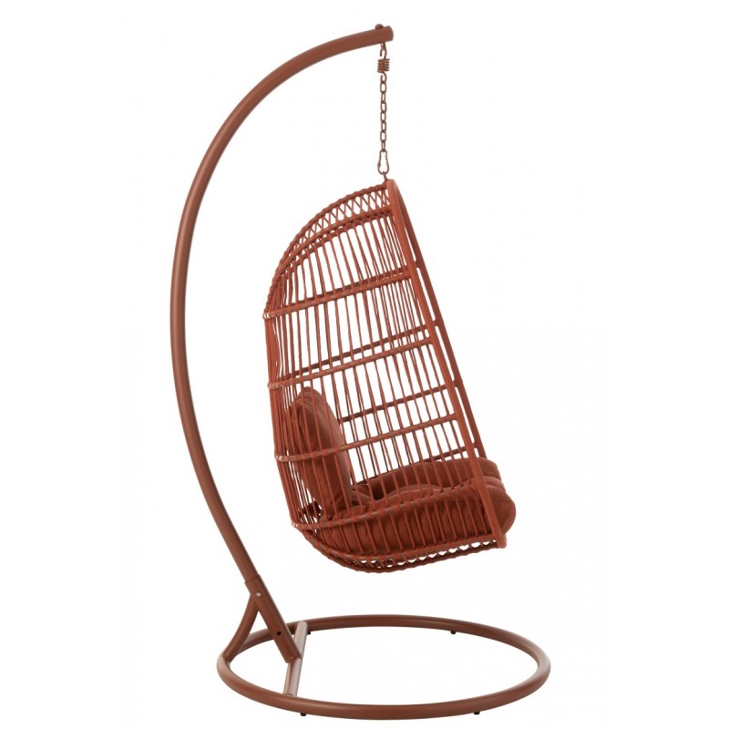 Fotel wiszący Egga, czerwony, J-Line