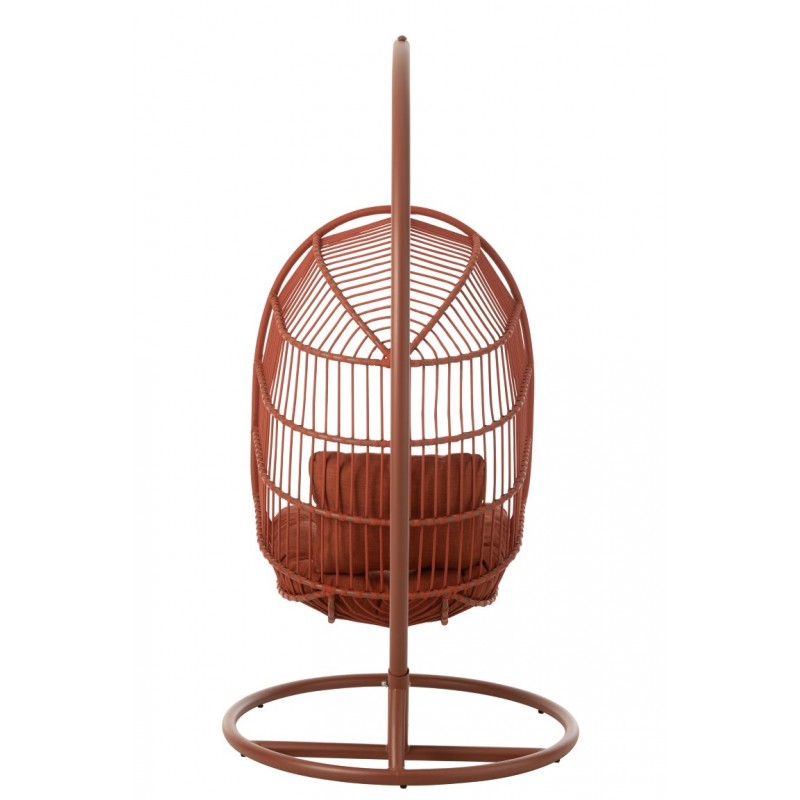 Fotel wiszący Egga, czerwony, J-Line