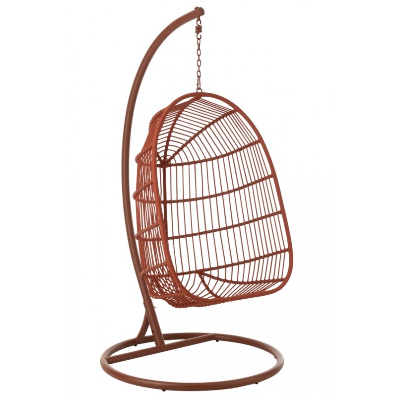 Fotel wiszący Egga, czerwony, J-Line