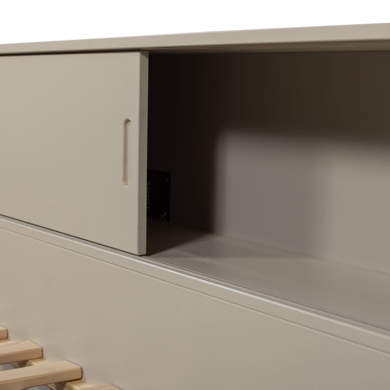 Łóżko dziecięce Carter I sosnowe, dust, Woood