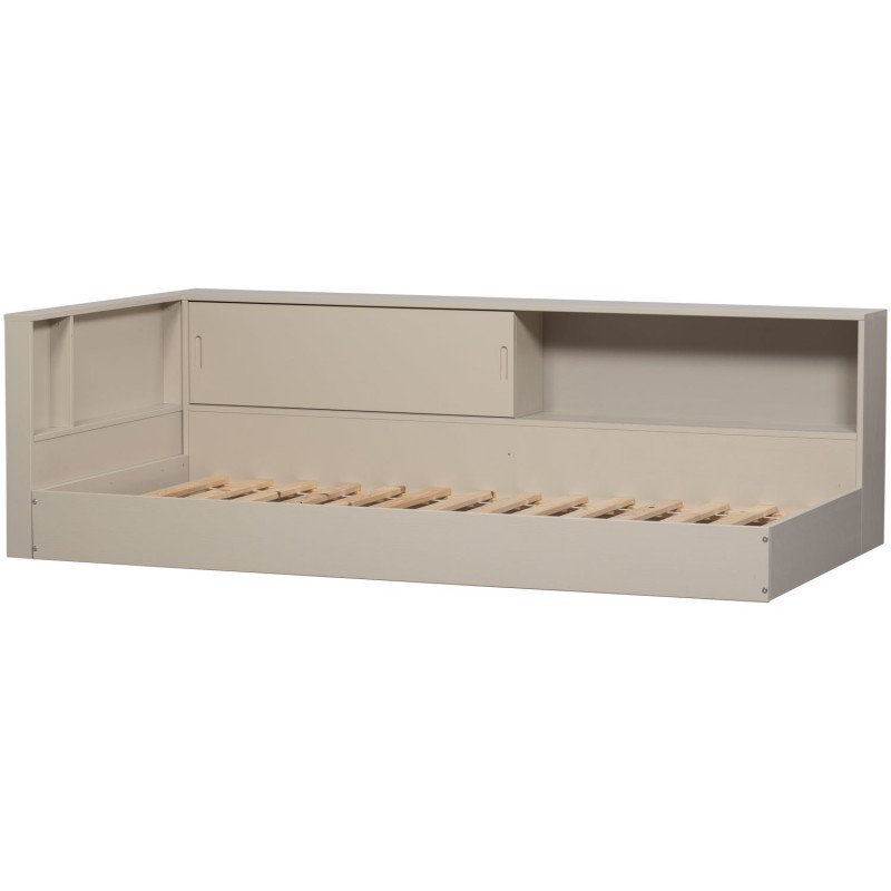 Łóżko dziecięce Carter narożne sosnowe, dust, Woood