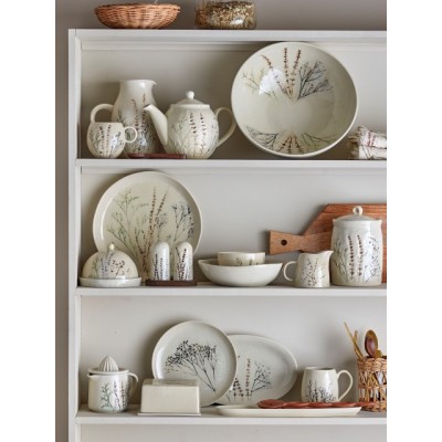 Zestaw śniadaniowy Bea 12 szt., kamionka, Bloomingville