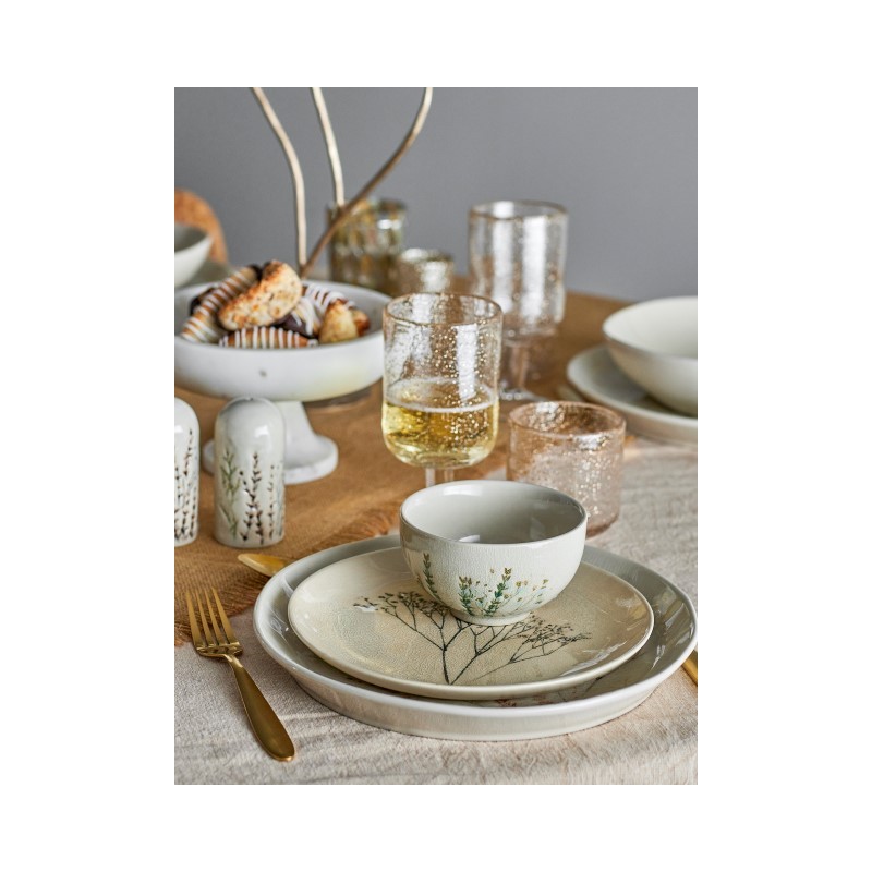 Zestaw śniadaniowy Bea 12 szt., kamionka, Bloomingville