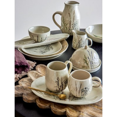 Talerz śniadaniowy Bea, kamionka, Bloomingville