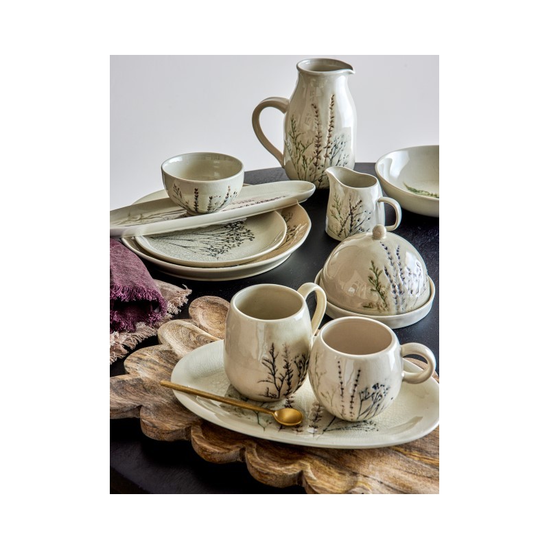 Talerz śniadaniowy Bea, kamionka, Bloomingville