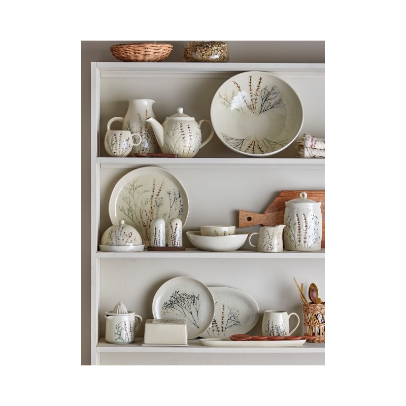 Talerz śniadaniowy Bea, kamionka, Bloomingville