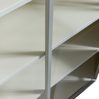 Metalowa witryna Exhibit XXL, piaskowa, Woood