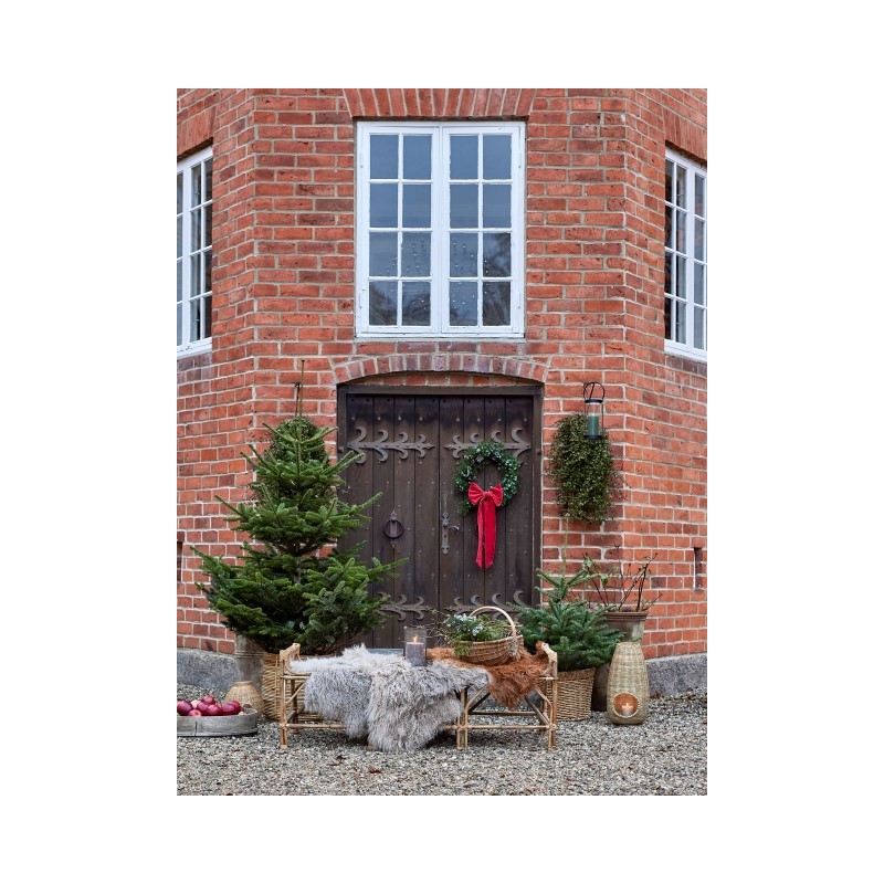 Ruby dekoracyjna kokarda, czerwona, Bloomingville