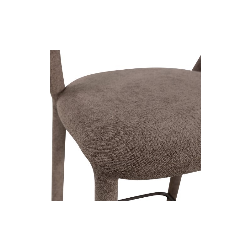 Noble hoker barowy, taupe, Woood