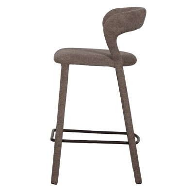 Noble hoker barowy, taupe, Woood