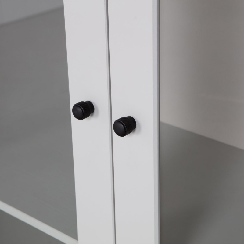 Gablota Xam przeszklona, cloud grey, Woood