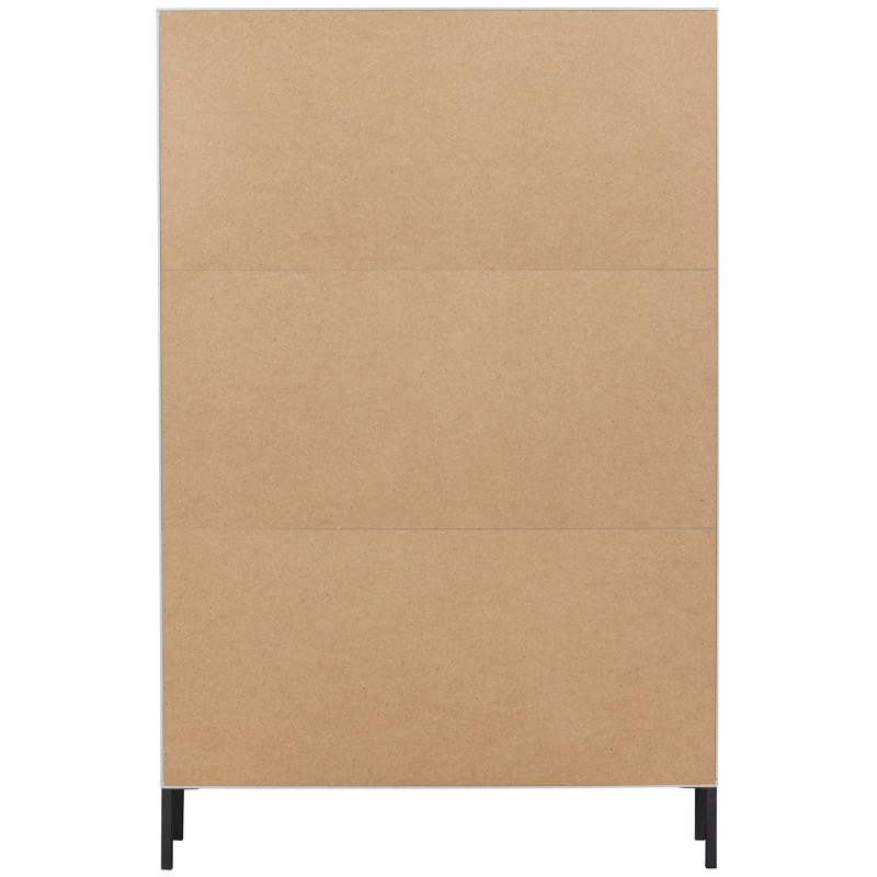 Gablota Xam przeszklona, cloud grey, Woood