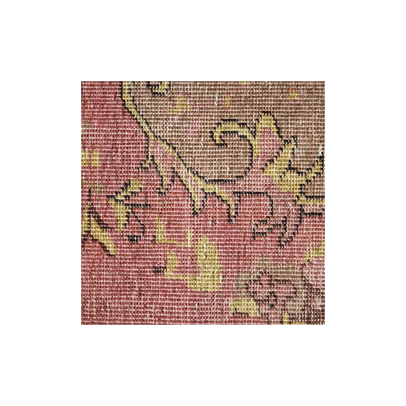 Wełniany dywan Knotted, różowy, HKLiving