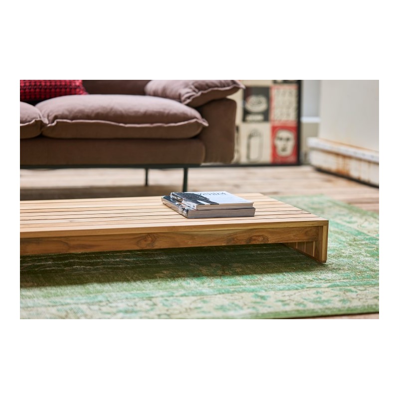 Wełniany dywan Knotted, zielony, HKLiving