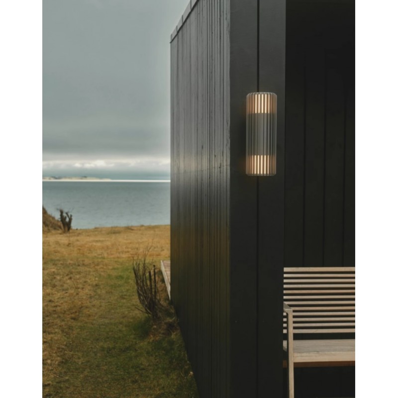 Kinkiet zewnętrzny Aludra, antracytowy, podłużny, Nordlux