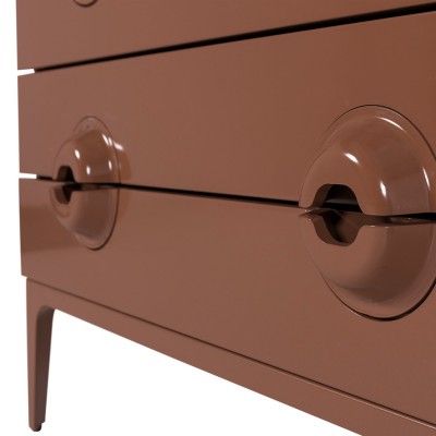 Komoda Merge, old pink, Woood