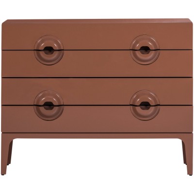 Komoda Merge, old pink, Woood