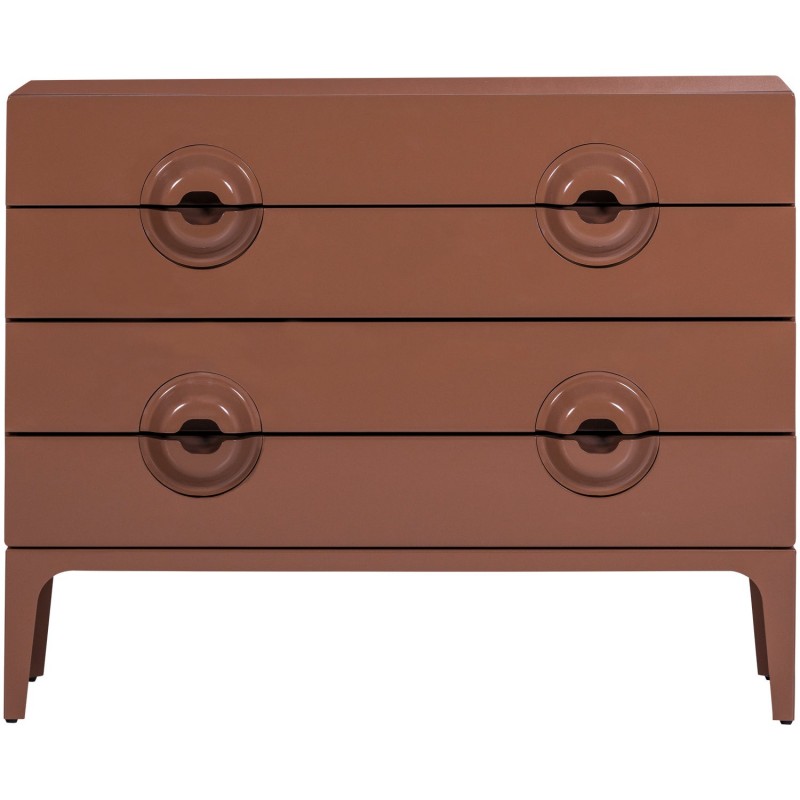 Komoda Merge, old pink, Woood