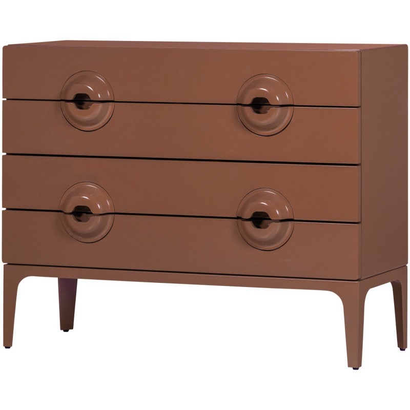 Komoda Merge, old pink, Woood