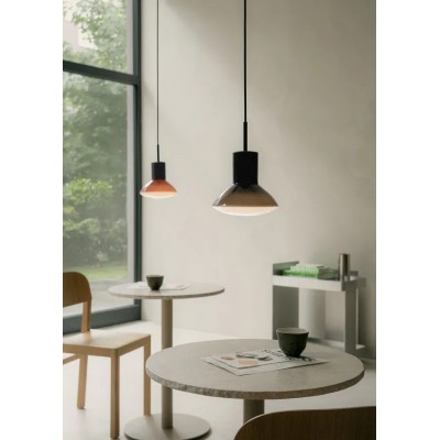 Lampa wisząca Onda, brązowa, Grupa