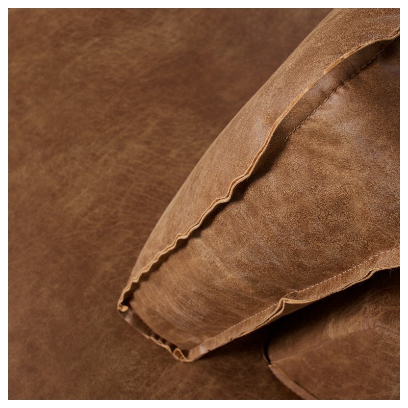 Narożnik Rodeo 213 cm, prawy, koniakowy, Woood